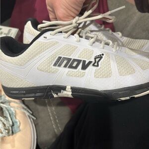 Inov-8 White and Black Running Shoes